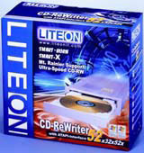 Lite-on 52x 32x 52x Half-Height CD-RW (SOHR5239V-02C)